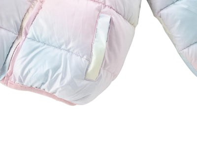 YAGATA Toddler Winter Coat Boys Fleece Jacket Warm Girls Coats Baby Puffer Jackets 2t Tie Dye 1-2T 90