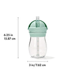 OXO Tot Transitions Straw Cup 9 oz. - Opal and Blossom - 2 Pack