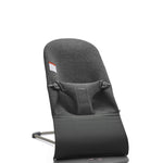 BabyBjörn Bouncer Bliss, Charcoal Gray, 3D Jersey 2-in-1 Adjustable Baby Bouncer Seat and Toddler Chair, Newborn to Toddler (8-29 lbs), 4 positions, Lightweight & Portable