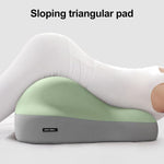 Butt Cushion for Couples Memory Foam Pregnancy Pillow Waterproof & Portable Cushion with Washable Cover for Intimacy Support Prone Pillow Adult Waist Cushions on Bed for Sitting Lying Dark Gr