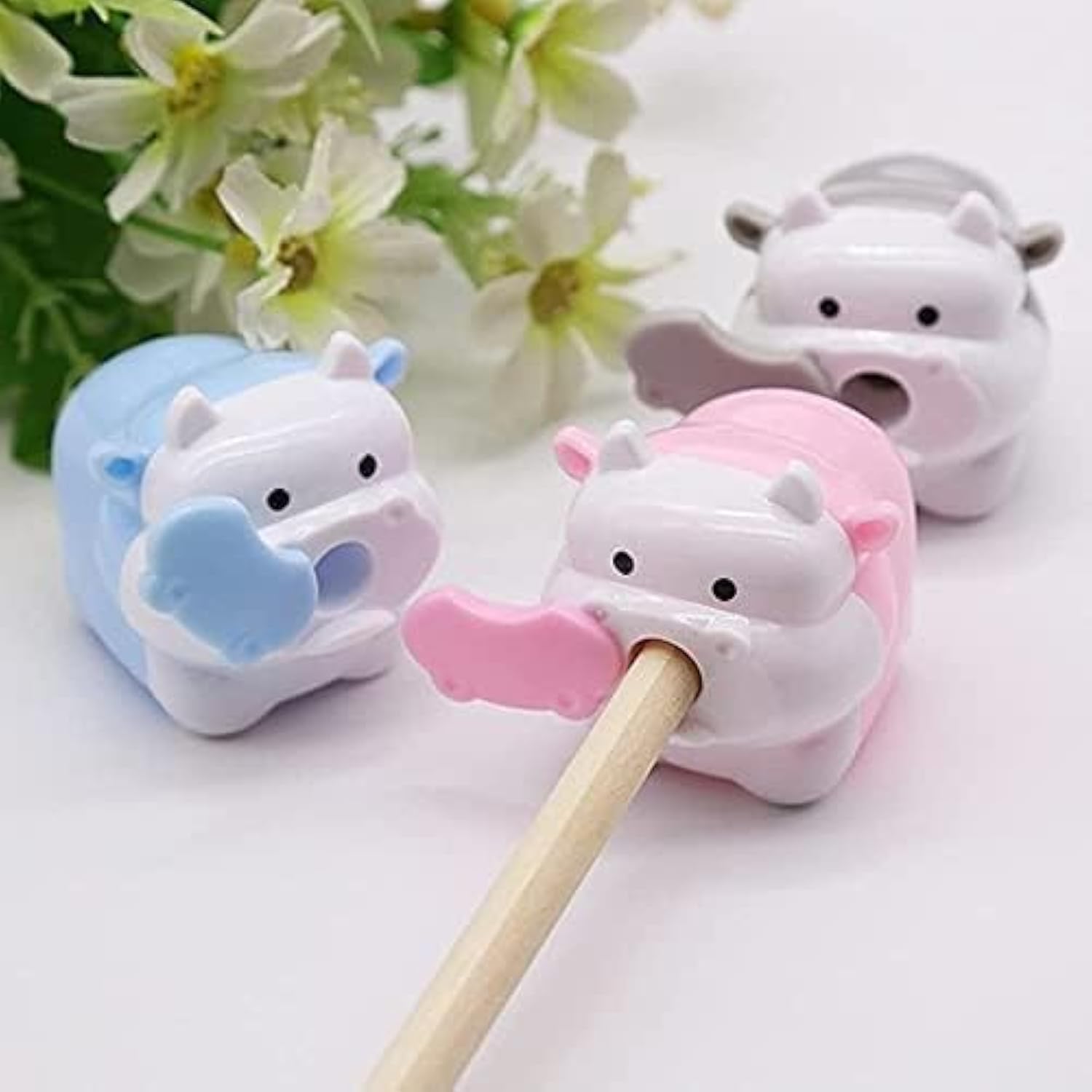 Cute Cattle Design Sharpener Cow Ox Kawaii Pencils - Tustao - Baby and ...