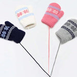 Baby-Winter-Knit-Mittens Soft Warm-Gloves Infant Newborn No Scratch Mittens 0-2 Years