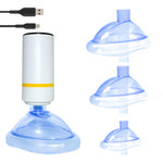 Automatic Choking Rescue Device,Anti Choking Device with 3 Inflatable Masks,Electric Airway Suction Device for Self Rescue,Choking Device for Kids and Adults,Choking First Aid Device