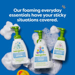 Babyganics Baby Shampoo + Body Wash Pump Bottle, Fragrance Free, 16oz