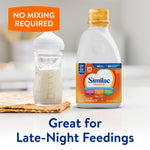Similac Sensitive Infant Formula, for Fussiness & Gas Due to Lactose Sensitivity, Ready-to-Feed Baby Formula, 32-fl-oz Bottle, Pack of 6