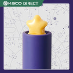 Kaco FIRST Gel Ink Pens, Pack of 2 Pieces Cute Heart Pen Set with Extra 4 Black Refills Holiday Gifts (2 Purple)