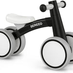 SEREED Baby Balance Bike for 1 Year Old Boys Girls 12-24 Month Toddler Balance Bike, 4 Wheels Toddler First Bike, First Birthday Gifts