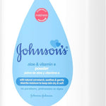 Johnson's Naturally Derived Cornstarch Baby Powder, Aloe & Vitamin E for Delicate Skin, Hypoallergenic, Free of Talc, Parabens, Phthalates & Dyes, Silky for Gentle Baby Skin Care, 9 oz