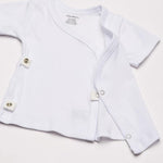 Gerber Baby Girls' 3-Pack Short-Sleeve Side-Snap Shirt