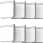 Solatec Plug-in Led Night Light with Auto Dusk to Dawn Sensor,Adjustable Brightness and Color, Warm White,Cool White Lights for Bathroom,Hallway,Bedroom, Kids Room, Kitchen, Stairway, 6 Pack