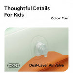 Inflatable Pool,3 Layers Thickened Family Swimming Pool for Toddlers, Outdoor, Garden, Backyard, Water Party (1.5M)