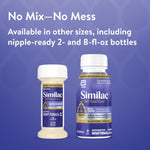 Similac 360 Total Care Gentle Comfort Baby Formula, Easy-to-Digest Formula, Has 5 HMO Prebiotics, Ready-to-Feed Infant Formula, 32-fl-oz Bottle, Pack of 6