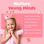 Mumaloo Unicorn Craft Box - 10 Fun Arts and Crafts for Kids Ages 4-8, No Mess, Educational, Mermaid Art Projects, Toddler Crafts & Activities Kit with Supplies, Gift for Girls 3 4 5 6 7 8 Years Old