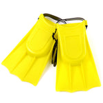 Xoeryoy Kids Flippers 1 Pair 4.7x7.3in EVA & PVC Diving/Swimming Flippers with Adjustable Strap Portable Replacement Kids Swim Fins for Summer Adventure