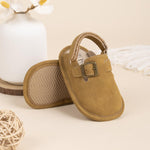 KIDSUN Baby Boys Girls Sandals Adjustable Lightweight House Home Slippers Non Slip Newborn Prewalk First Walk Shoes