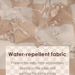 Tiny Marvels Diaper Caddy Organizer for New Parents, Baby Diaper Caddy with Water-Resistant Fabric, Structured Diaper Caddy Basket for Nursery, Car & Travel