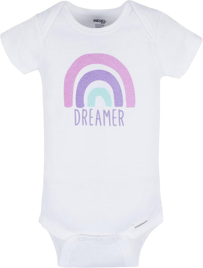 Onesies Brand baby-girls 8-pack Short Sleeve Mix & Match Bodysuits