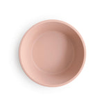 mushie Silicone Suction Bowl | BPA-Free Non-Slip Design (Blush)