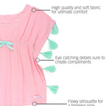 RuffleButts Happy Hula Ruffle Trim Cover-Up - 4T/5