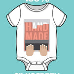 Aiden's Corner Handmade Cute Baby Boy Girl Happy 1st Father's Day Bib
