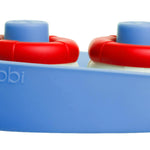 Ubbi Boat & Buoys Bath Toys, Includes 1 Boat and 4 Buoys, Bath Time Toys for Toddlers