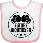 inktastic Kickboxing Future Kickboxer Baby Bib