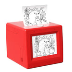 JUMP HERO Smart AI Voice Sticker Maker Machine,Mini Sticker Printer for Kids, Inkless Portable Thermal Sticker Printer Box with Photo Printing, DIY Label Maker for Scrapbooking, Crafts, Gift Wrapping
