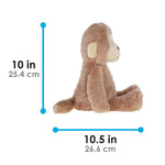 Kids Preferred Carter's Snuggle Me Monkey Plush Stuffed Animal Sensory Toy for Kids, Toddlers, Babies, Boys and Girls of All Ages