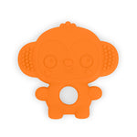 Bright Starts Gummy Buddies 3-Pack Textured Teethers - BPA-Free Elephant, Lion, Monkey - Unisex, 3 Months +
