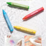 JUPITEARTH Beeswax Crayons for Toddlers 1–3, 12 Non-Toxic Silky Crayons, Jumbo and Washable Crayon, Easy to Hold, Safe for Kids, Mess-Free Coloring for Preschool Art Supplies, Ages 2–4, 4–8
