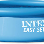 Intex 28120EH Easy Set Inflatable Swimming Pool: 10ft x 30in – Puncture-Resistant Material – Quick Inflation – 1018 Gallon Capacity – 23in Water Depth
