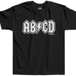 Threadrock Little Boys' ABCD Infant T-Shirt 18M Black