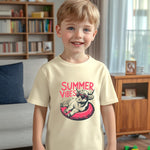 Toddler T-Shirts, Baby Boy Girl Kids Animal Graphic Tees Funny Letter Print Sunmmer Clothes Short Sleeve 2-8T