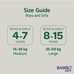 Bambo Nature Premium Dreamy Night Pants, Pull Up Pants, Eco-Labeled Night Time Diapers, Secure, Comfortable, Skin Friendly : Children Aged 4-7 Years, 60 Count