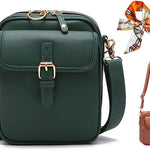 Collaboraten1 Crossbody Leather Bag,Collaboraten1 Crossbody Bag,Adjustable Large Capacity Anti-Theft Backpack