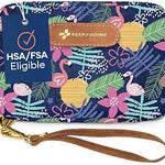 KeepGoing Travel First Aid Kit for Kids – 130 Pc. for Car, Home, Purse, Diaper Bag & Backpack with Latex-Free Bandages - Mini First Aid Kit Travel Size TSA-Approved