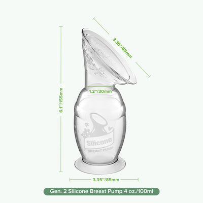 haakaa Gen.2 Manual Breast Pump 100ml/4oz