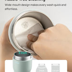 Papablic Portable Bottle Warmer Pro — 115W Fastest Heating, Built-in Sterilizer, Baby Milk Warmer On The Go for Travel and Home, 5 Temp Settings and Keep Warm for Breastmilk & Formula (Mint Green)