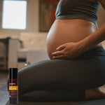 Mambino Organics Bun in the Oven Kit + Free Bag – All Natural Skincare Set for Pregnant Women – Anti-stretch mark, Body Moisturizer, Lip Balm Gift Pregnancy Gift Set for First time Moms