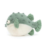 Jellycat Pacey Pufferfish Stuffed Animal, 7 inches - Ocean & Sea Plush Toy - Classic Children's Gift