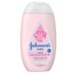 Johnson's Moisturizing Mild Pink Baby Lotion with Coconut Oil for Delicate Baby Skin, Dye-Free, Hypoallergenic & Dermatologist-Tested, Baby Skin Care, 13.6 fl. oz