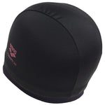Arena Unisex Adult Smartcap Extra Soft Swim Cap for Fitness Swimmers Two-in-One Headcover for Long Hair, One Size Fits Most, Black