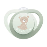 NUK Glow-in-The-Dark Orthodontic Pacifier with Heart-Shaped Shield, BPA-Free, fits 6-18 Months, 4-Pack