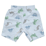 Easy-Change Eco Swim Trunks - Light Blue Dinos - 18mo