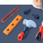 Kiszo Toddler Tool Set - 11 pc Kids Tool Set with Box, Pretend Play Toys for Kids Ages 3-6, Perfect for Christmas & Birthday Gifts