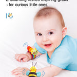 Infinno Baby Wrist Rattle Socks and Foot Finder Set, Perfect Baby Toys for 0-12 Months Newborn Boys and Girls As Baby Shower Gifts, Garden Bug Series