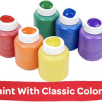 Crayola Washable Kids Paint Set (12ct), Classic and Glitter Paint for Kids, Arts & Crafts Supplies, Easter Basket Essentials, Toddler Painting Kit, 3+ [Amazon Exclusive]