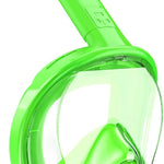 Kids Snorkel Mask Full Face, Snorkeling Gear for Kids 2-14 with Camera Mount, 180 Degree Panoramic View Snorkeling Set Anti-Fog Anti-Leak