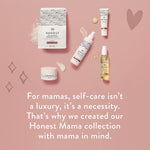 The Honest Company Honest Mama Hydrating and Soothing Glow On Body + Belly Oil | Plant-Based, Hypoallergenic, Fragrance-Free | 4.2 fl oz