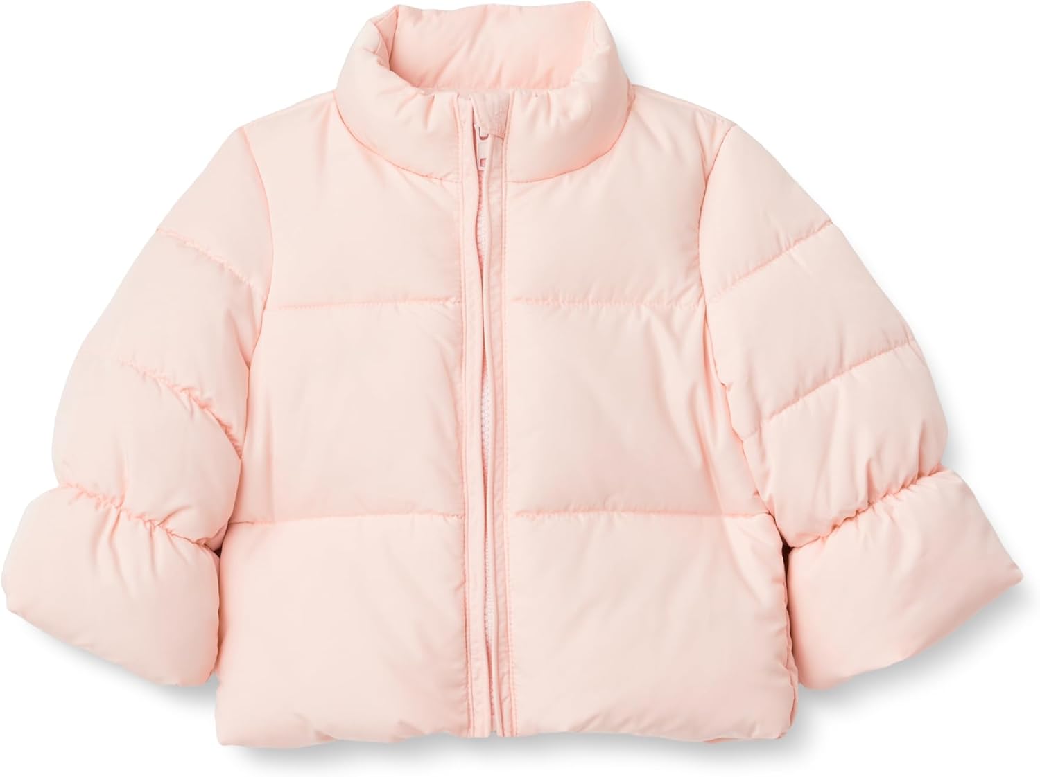 Amazon Essentials x Sofia Grainge Toddlers and Baby Girls' Taffeta Puffer Jacket